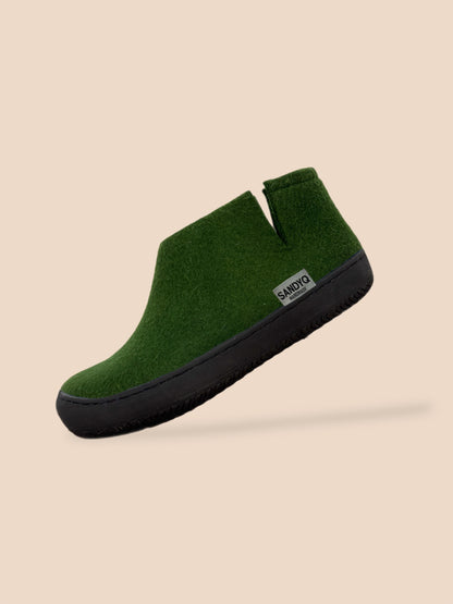 High Rubber Slippers