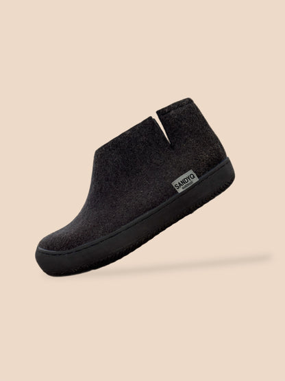 High Rubber Slippers