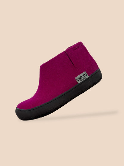 High Rubber Slippers