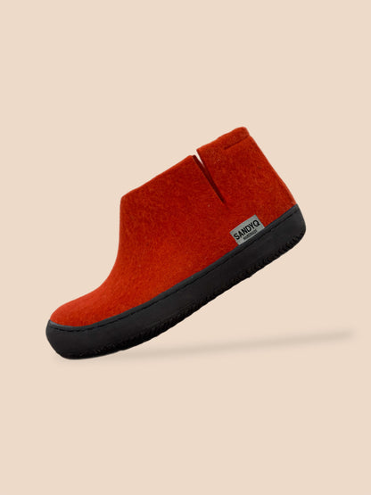 High Rubber Slippers