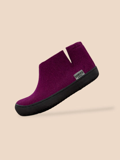 High Rubber Slippers